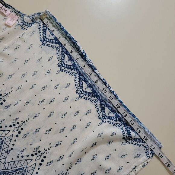 Lottie & Holly by Band of Gypsies Chevron Batnik Kimono - Picture 7 of 15